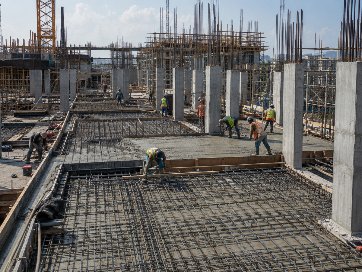 Construcție Structură la Roșu